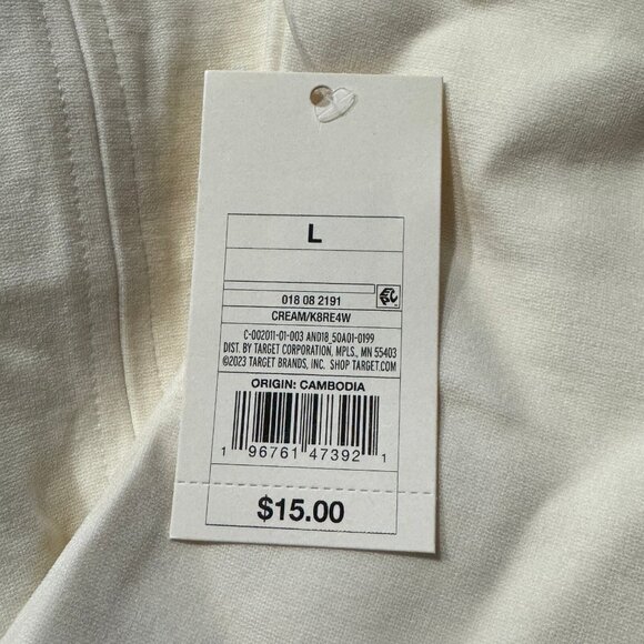 a new day Cream Tank Top - Picture 3 of 6